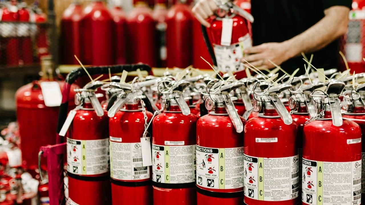 Fire extinguisher service