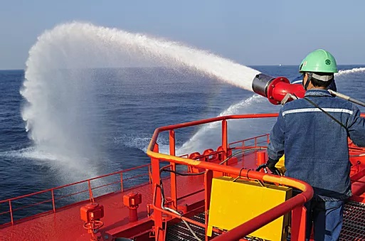 marine fire protection system